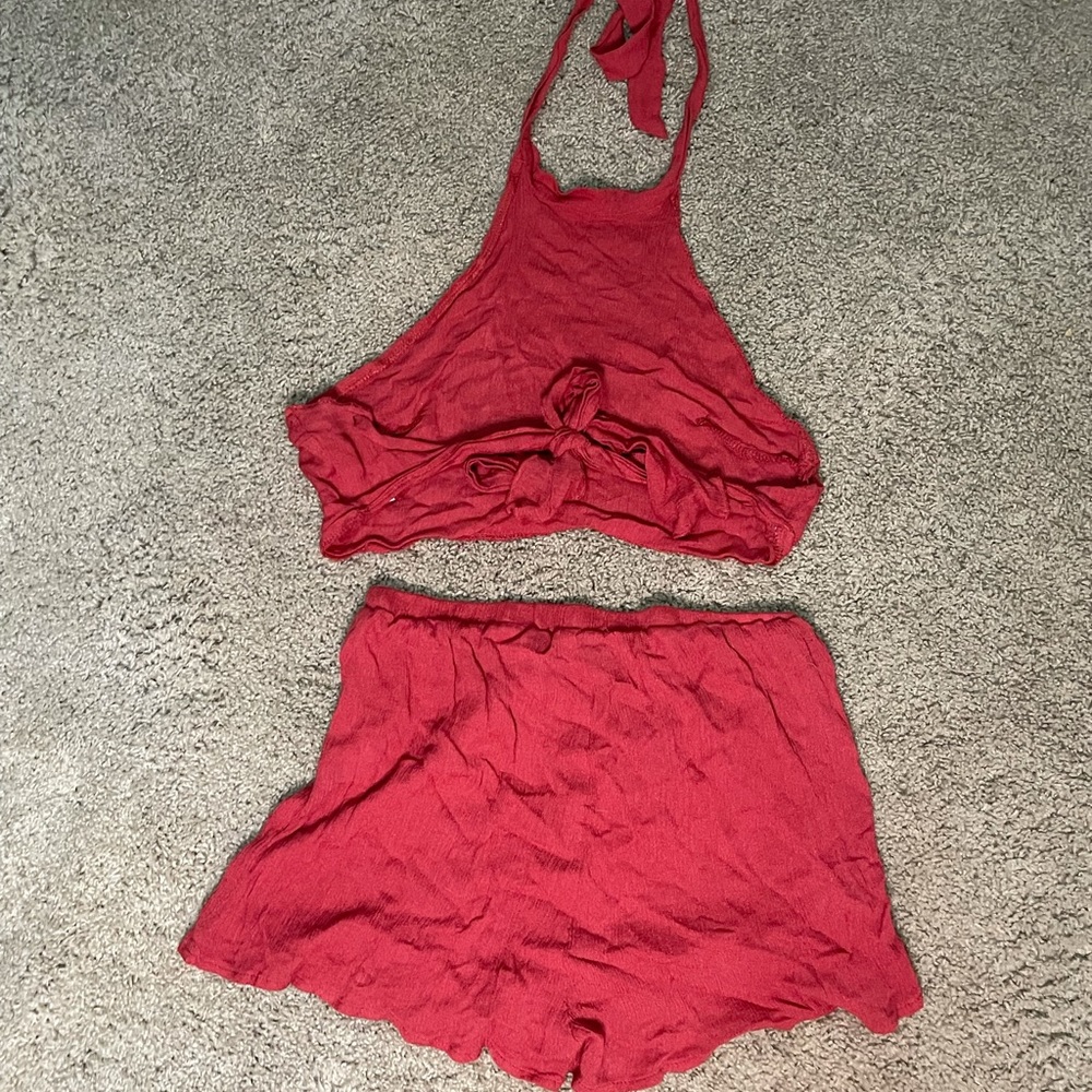 Two piece shorts set